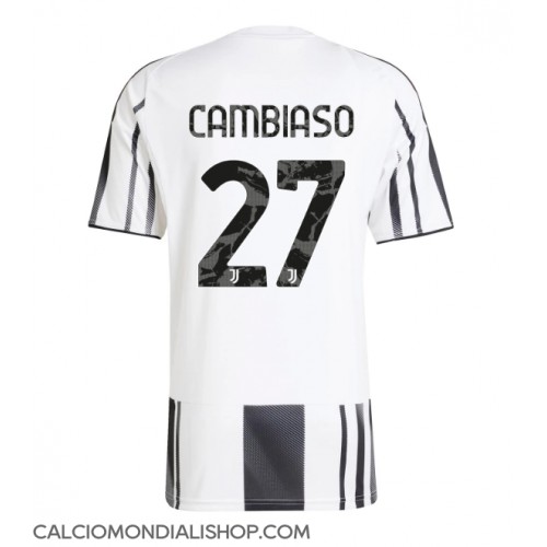 Maglie da calcio Juventus Andrea Cambiaso #27 Prima Maglia 2025-26 Manica Corta